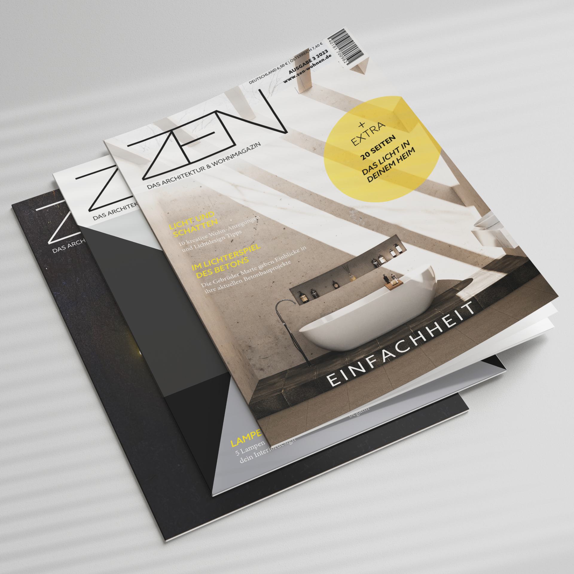 Editorial Design Wohnmagazine