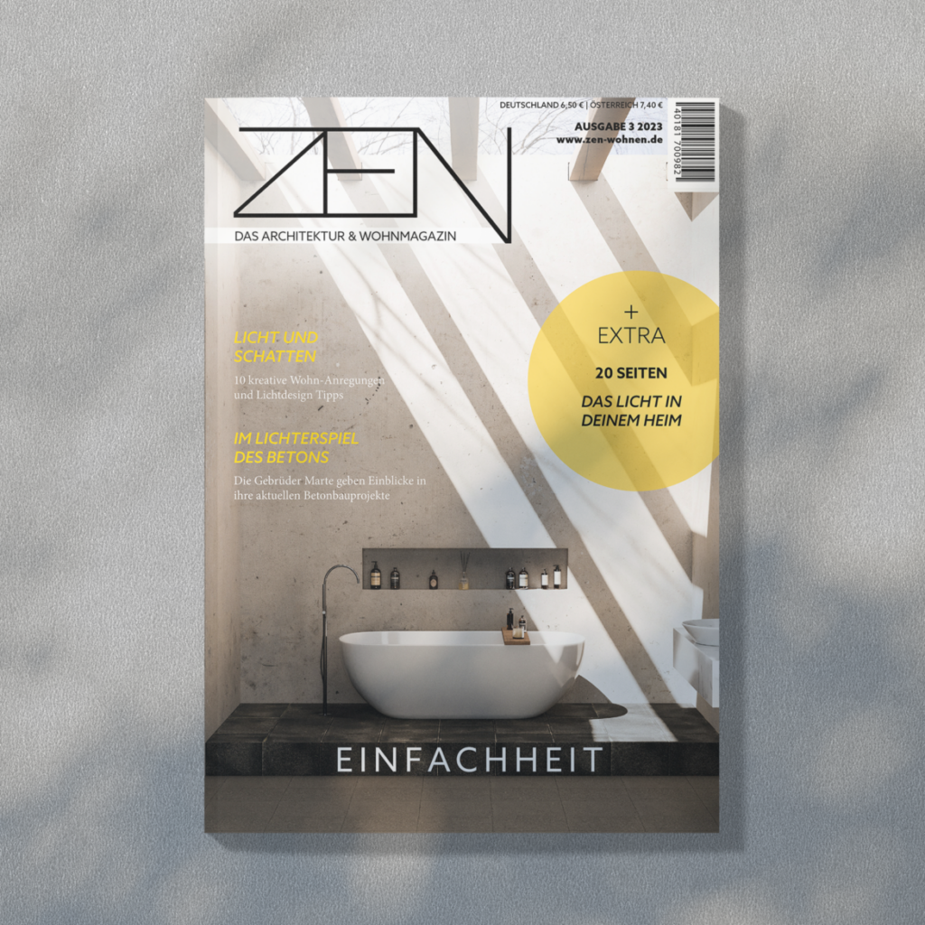 Editorial Design eines Wohnmagazins
